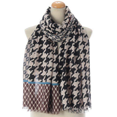 千鳥柄スカーフ - 画像4