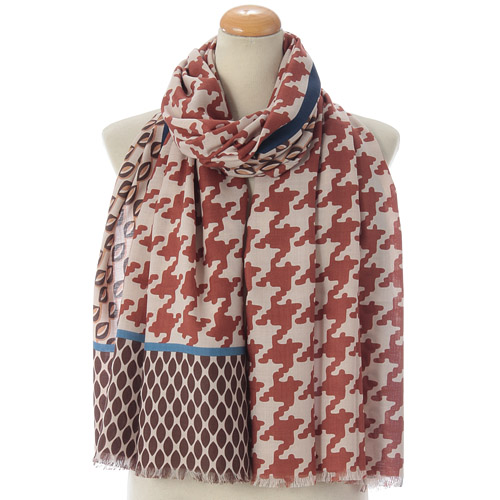 千鳥柄スカーフ