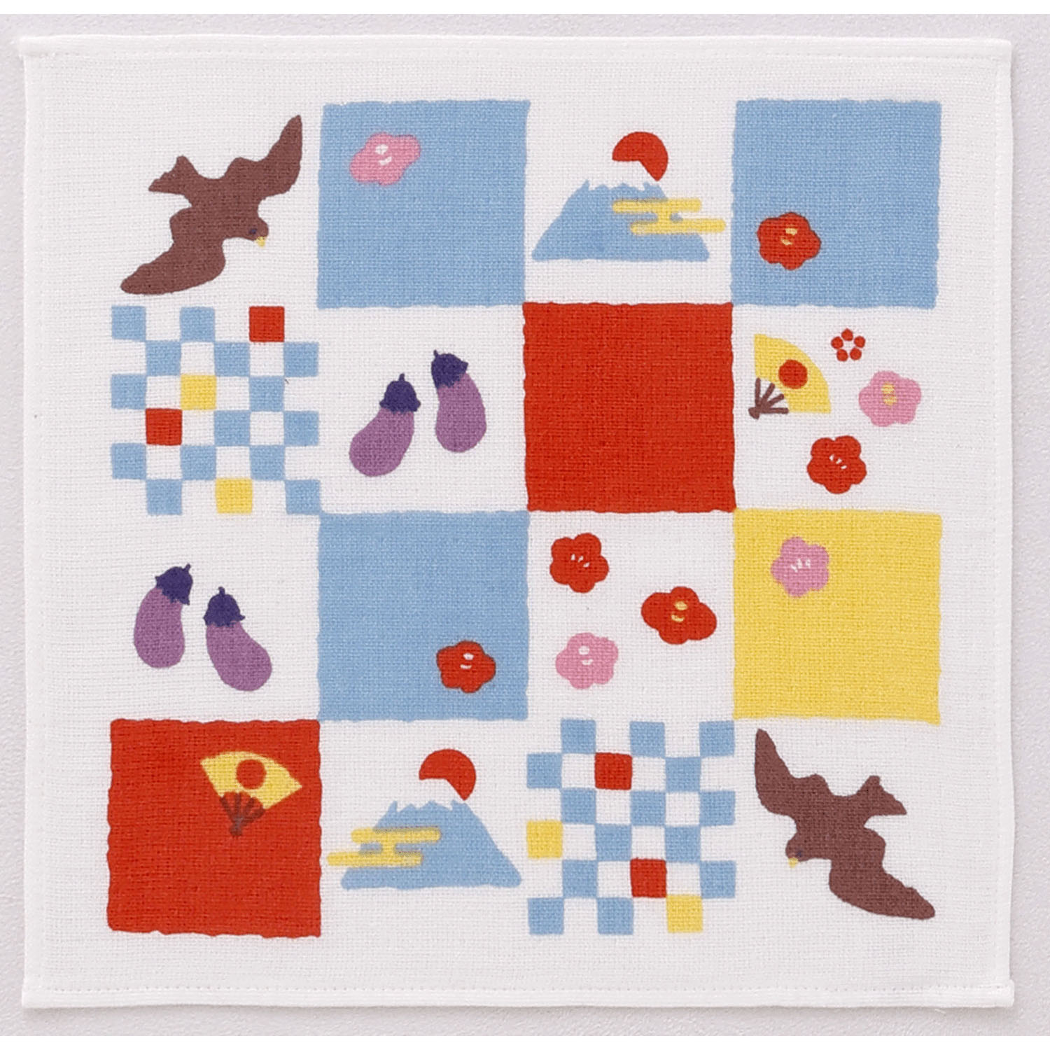 さいか タオルハンカチ 縁起紋