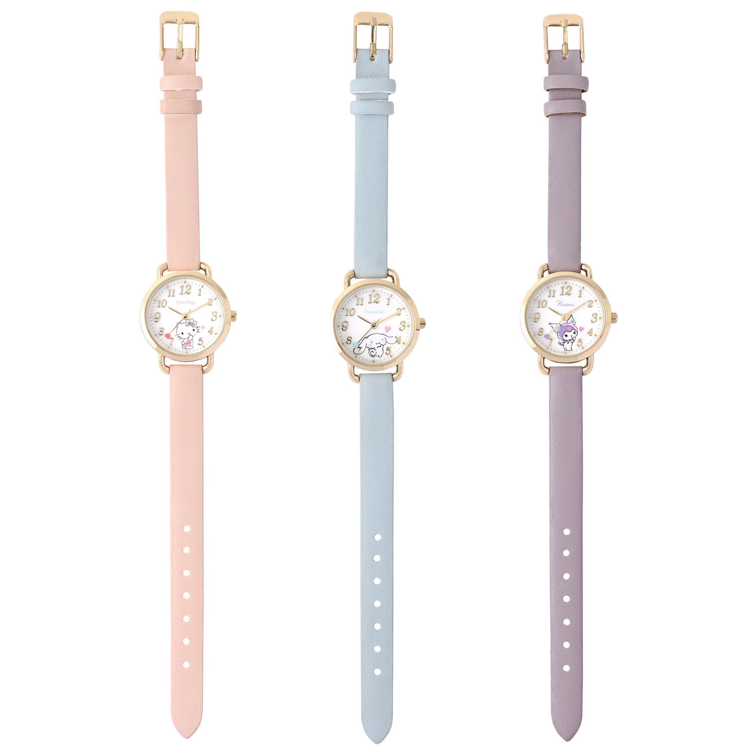 サンリオハート針時計