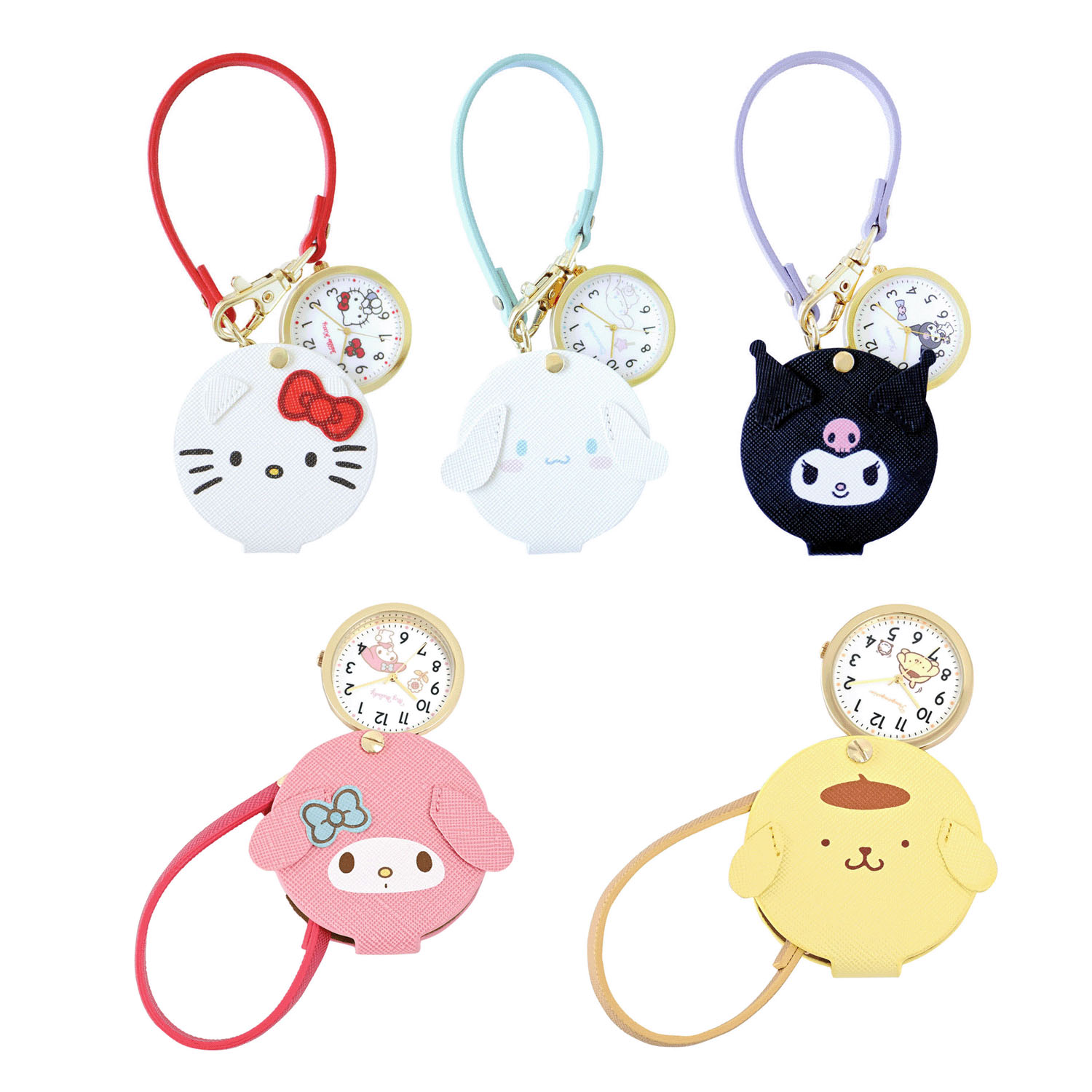 サンリオダイカット時計