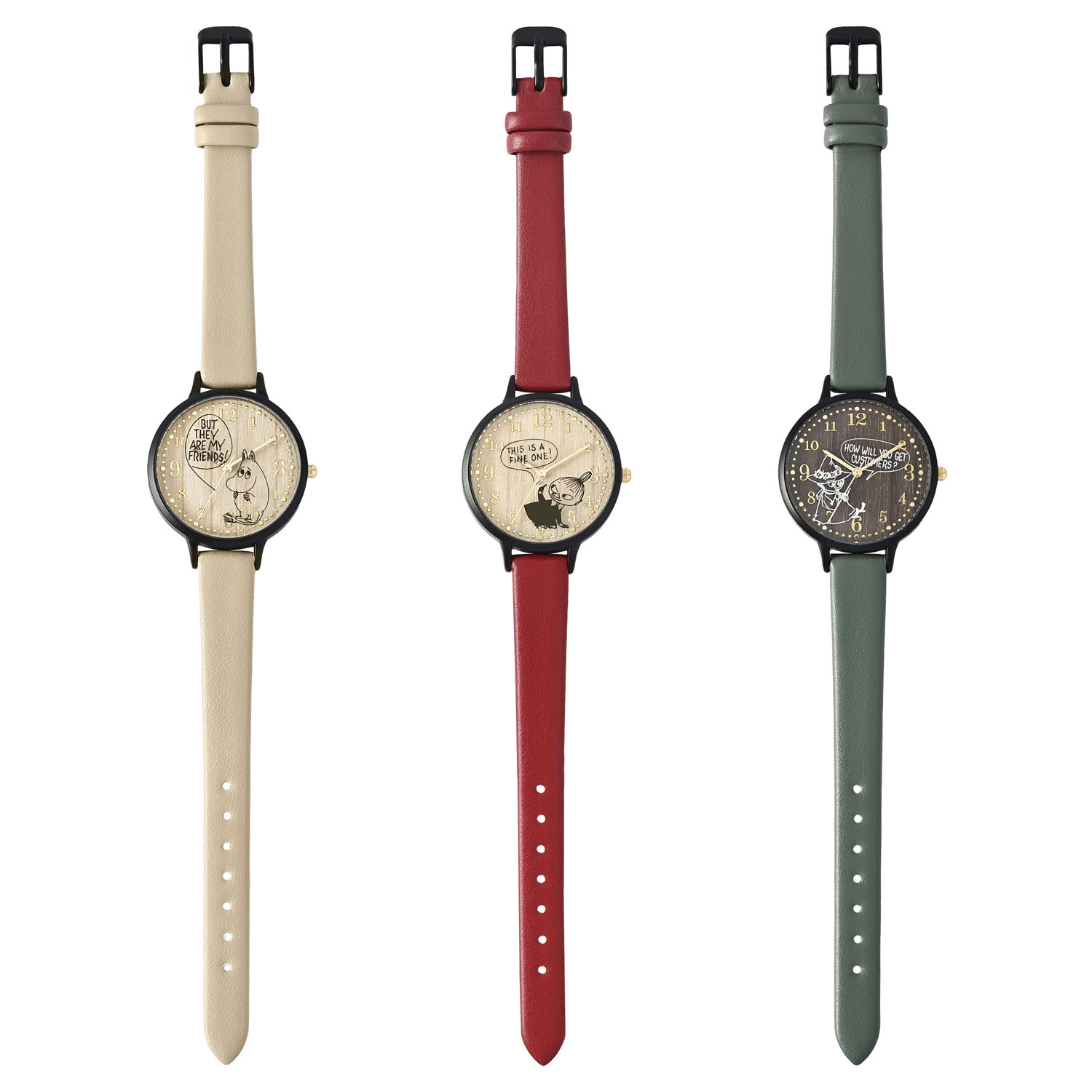 MOOMIN ガラスプリントウォッチ