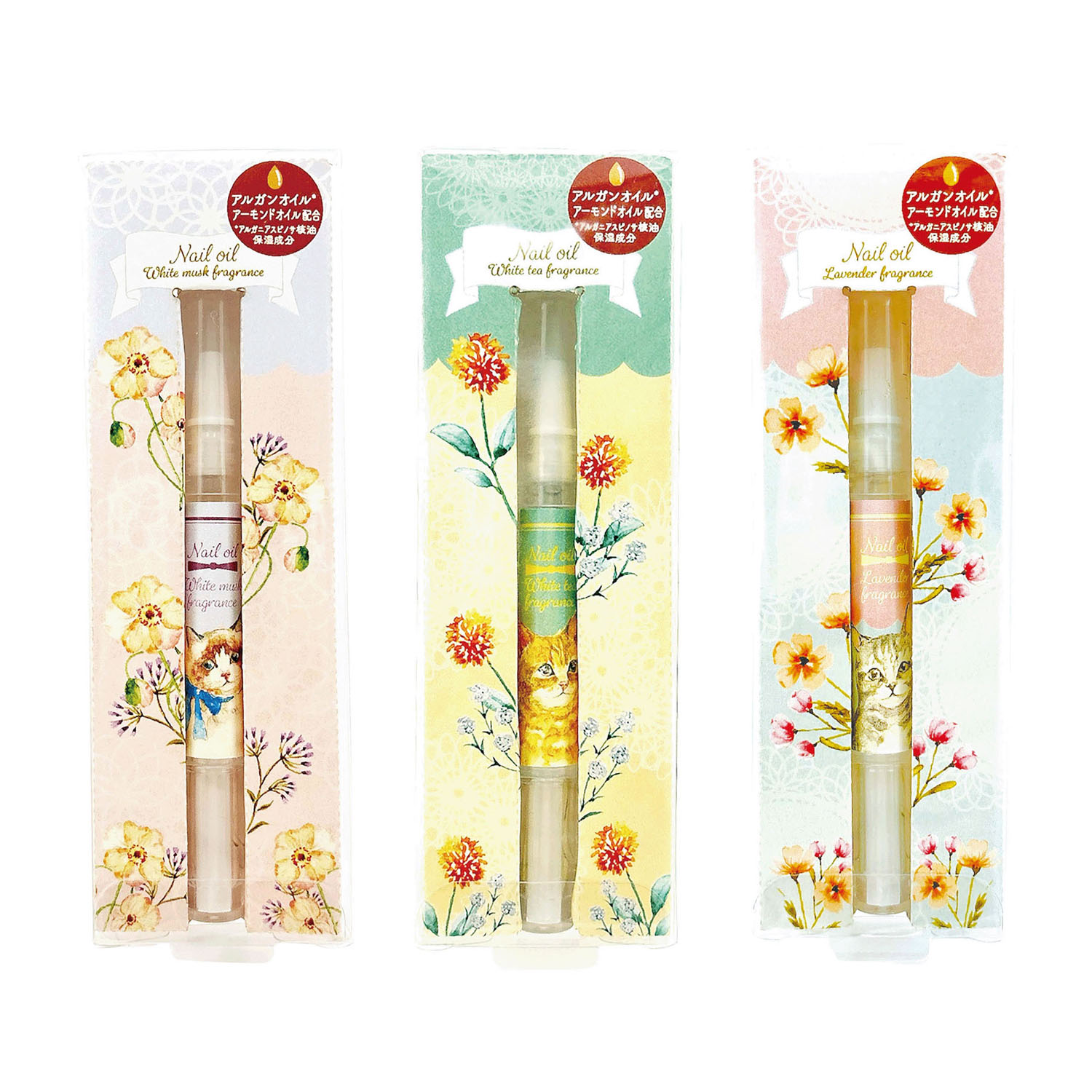 ネイルオイル 猫