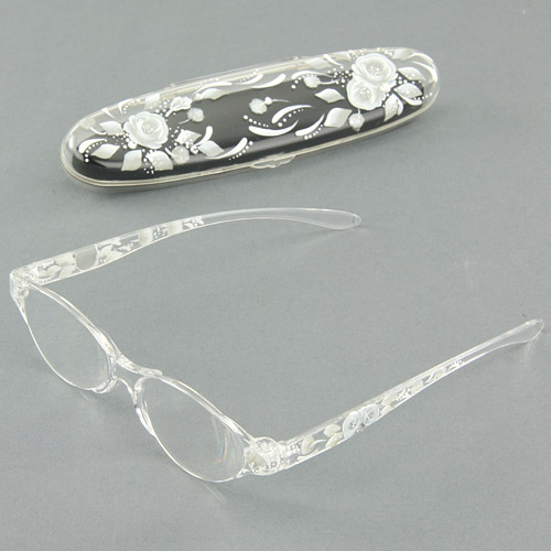 リーディンググラス ホワイトローズ