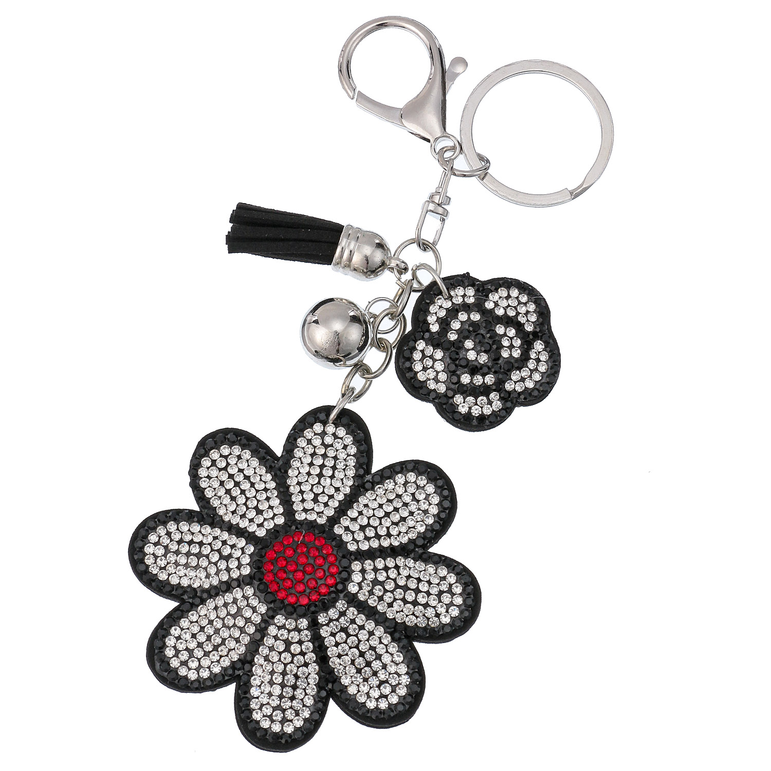 キラキラ花チャーム