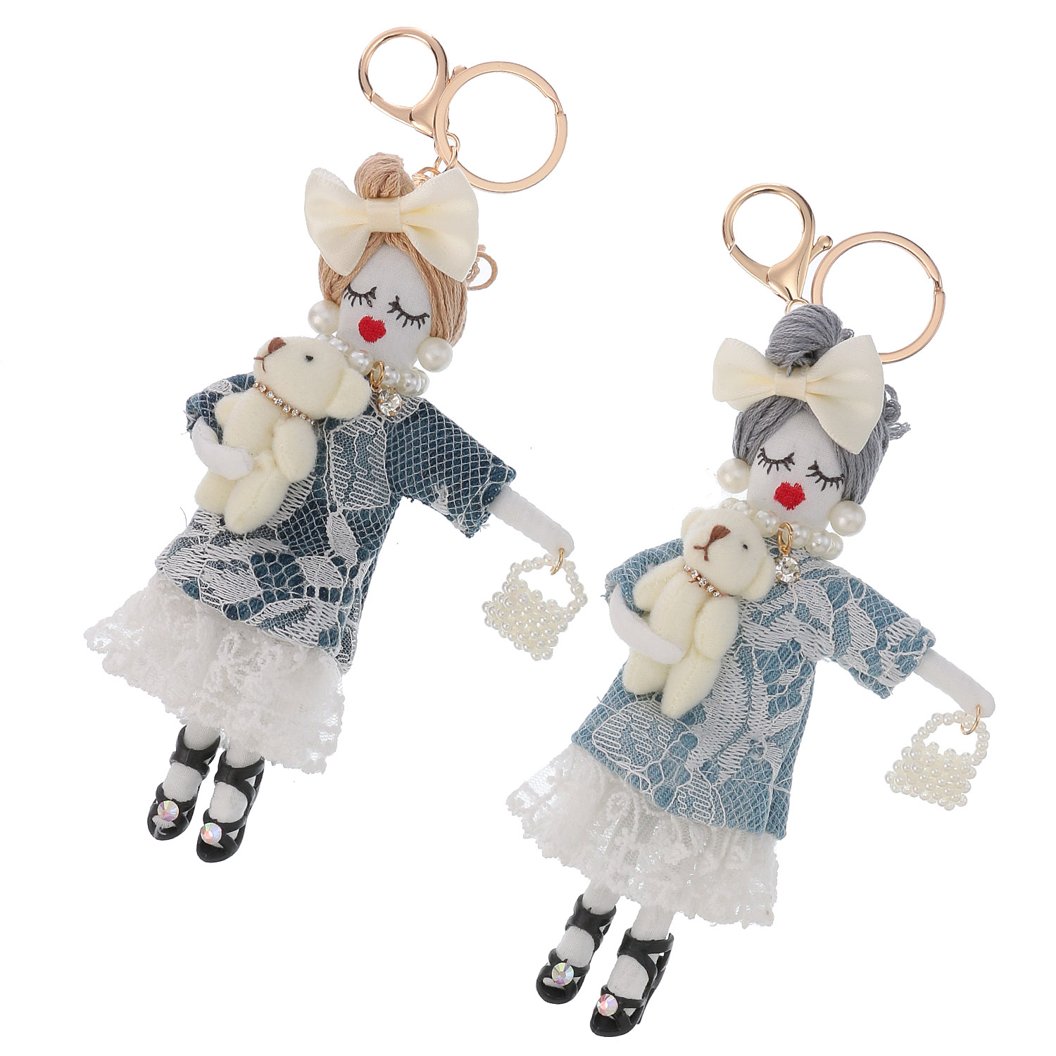 ドールチャーム デニムレース