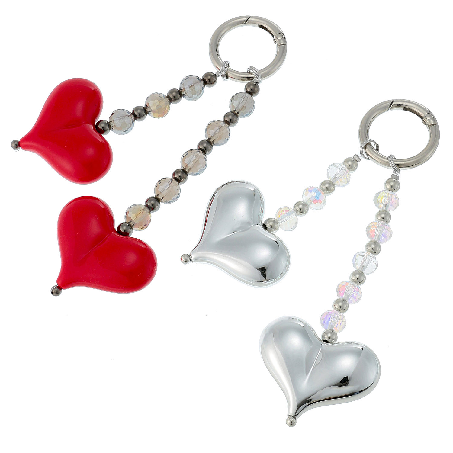 ダブルハートチャーム