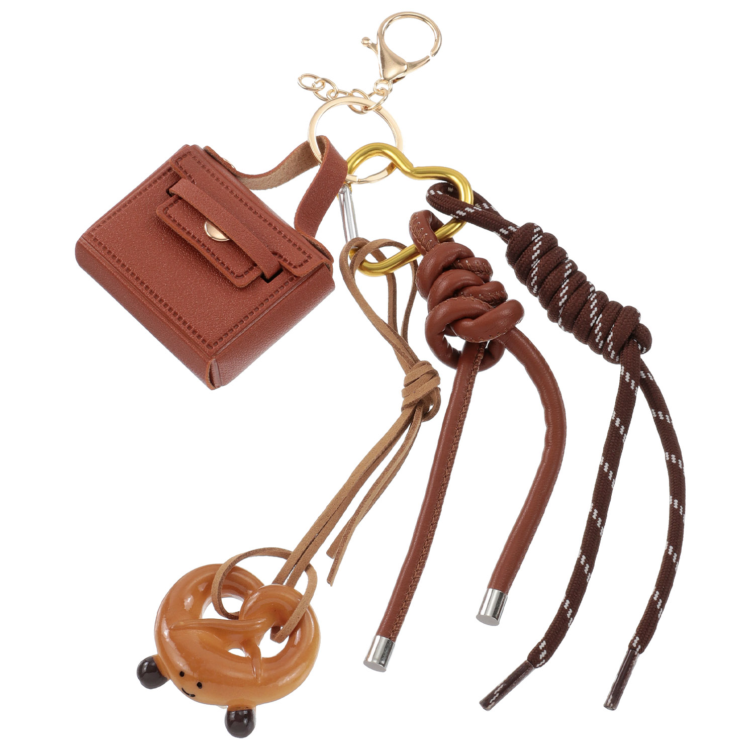 プレッツェルバッグモチーフ ジャラジャラチャーム