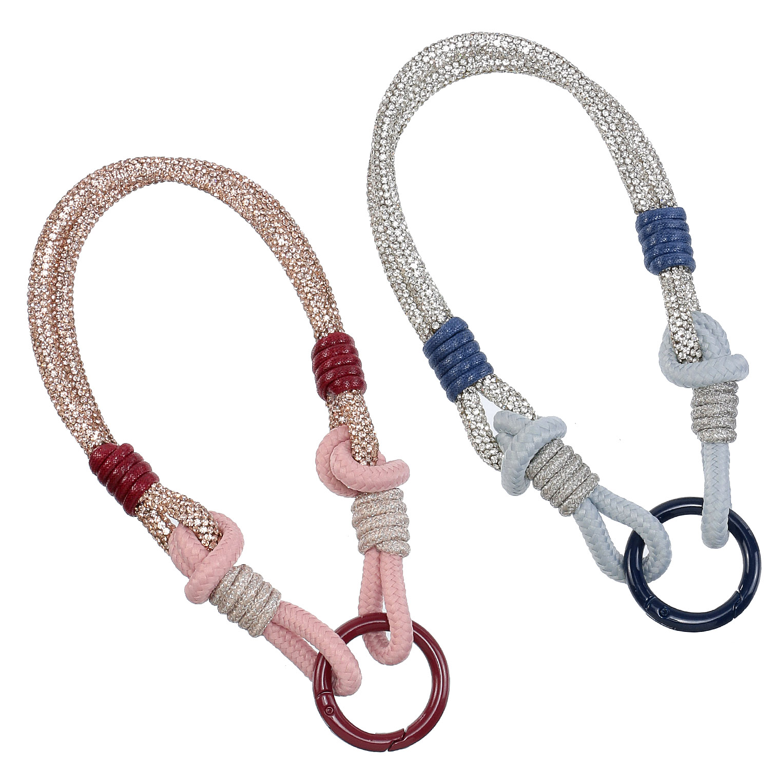 カラーメタリックロープチャーム