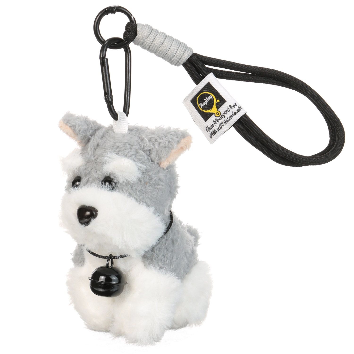 ぬいぐるみシュナウザーチャーム