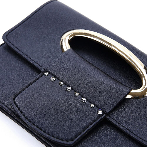 横型オーバル型抜スマホポーチ - 画像4