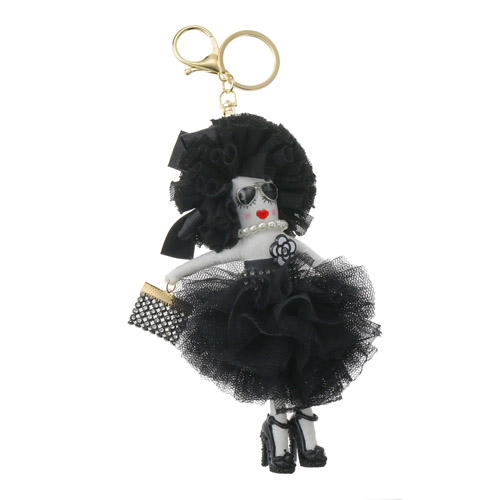 サングラスチュールドレス 人形チャーム - 画像2
