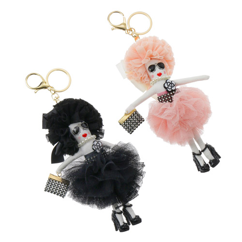サングラスチュールドレス 人形チャーム