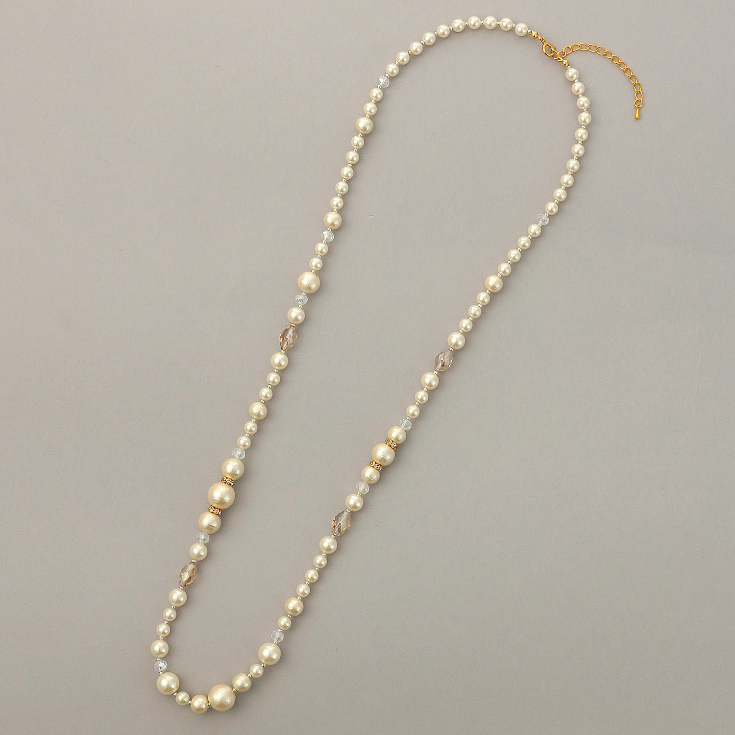 パールロングネックレス