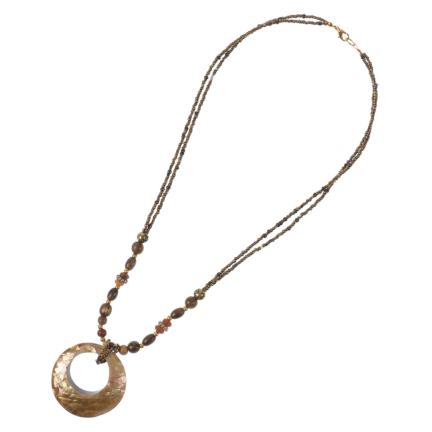 異素材ネックレス