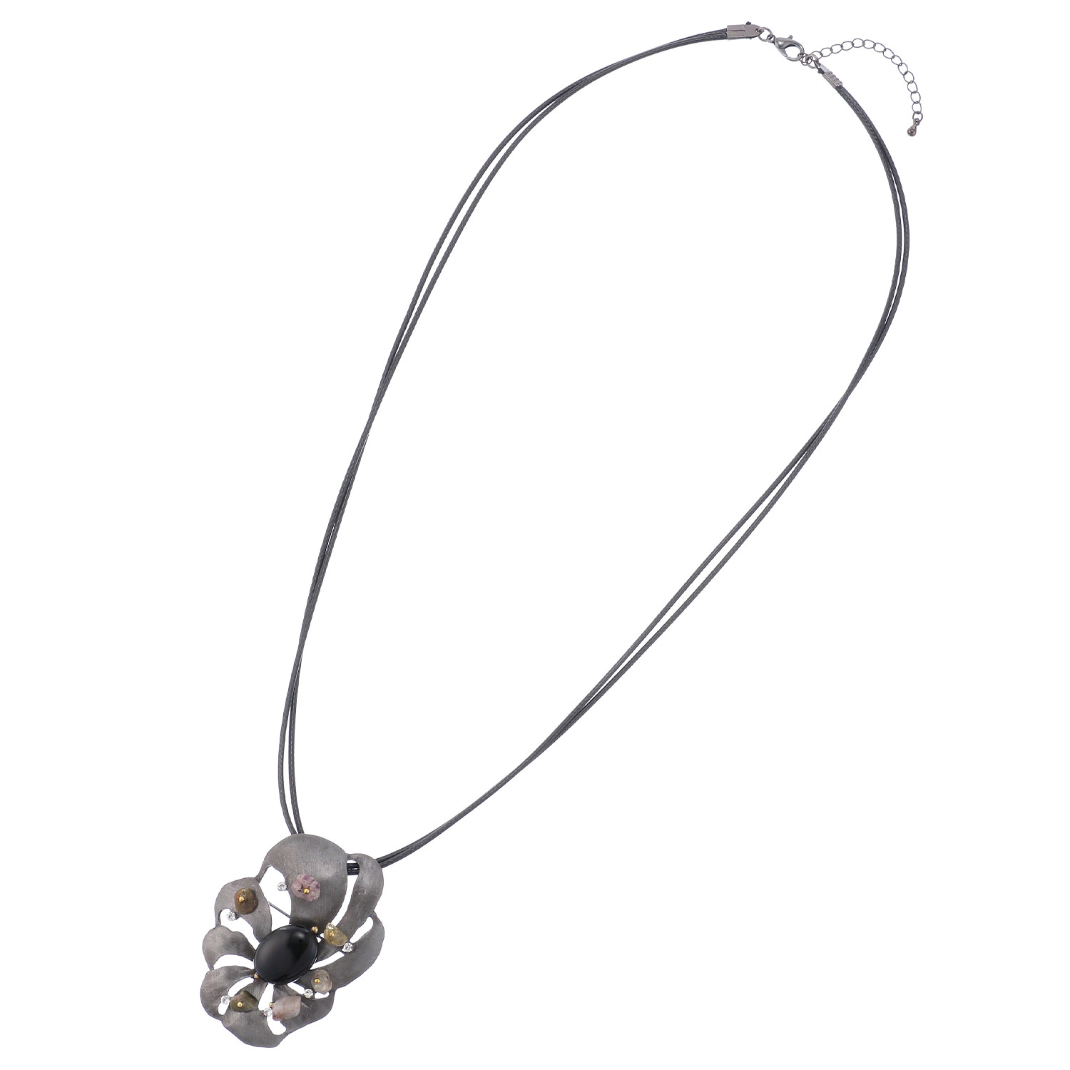 ブローチネックレス