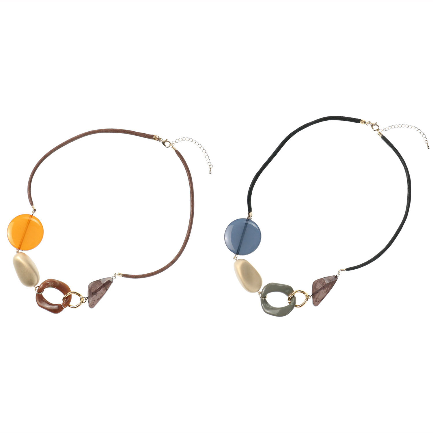 カームカラーネックレス