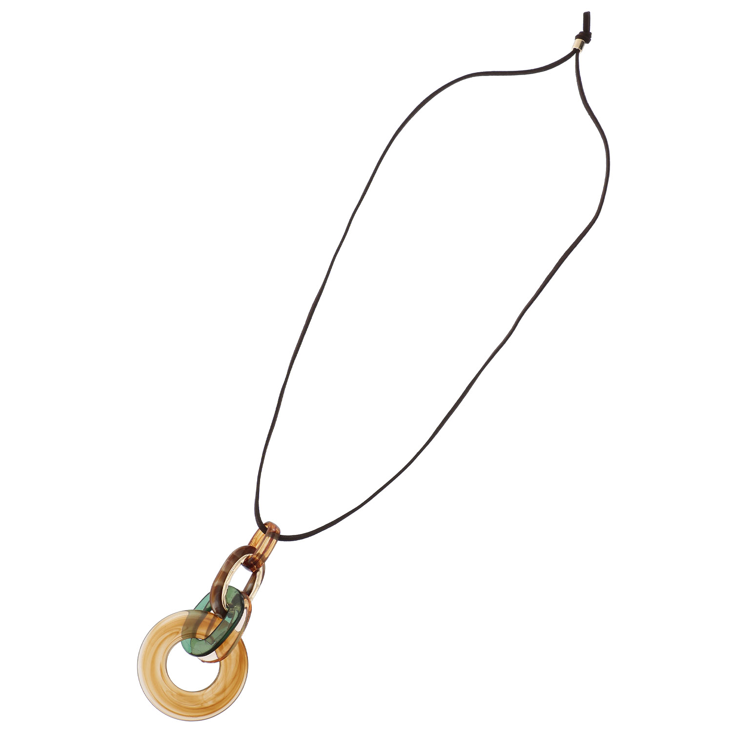 マーブルトップネックレス