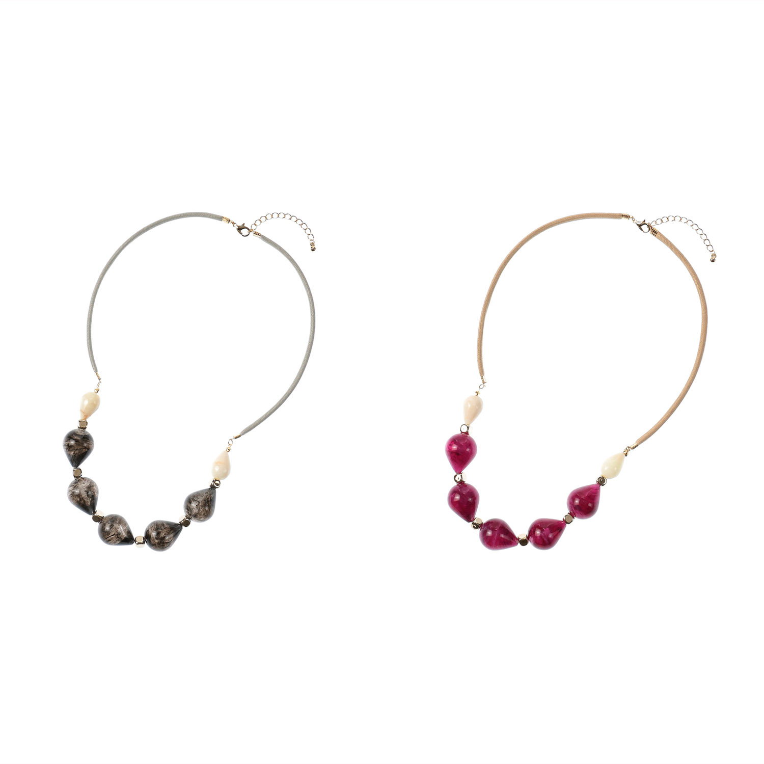 ドロップシェイプネックレス