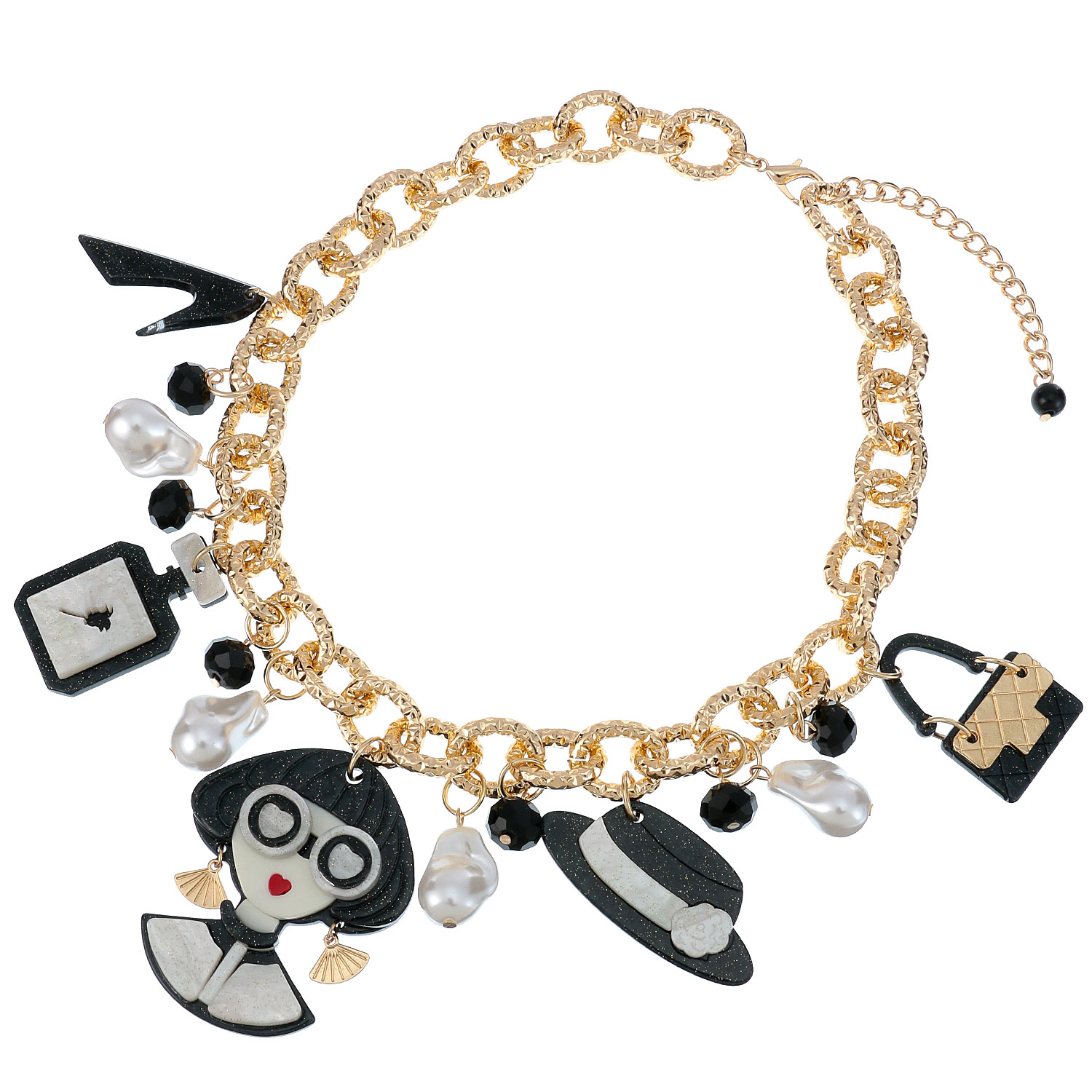 女の子チェーンネックレス