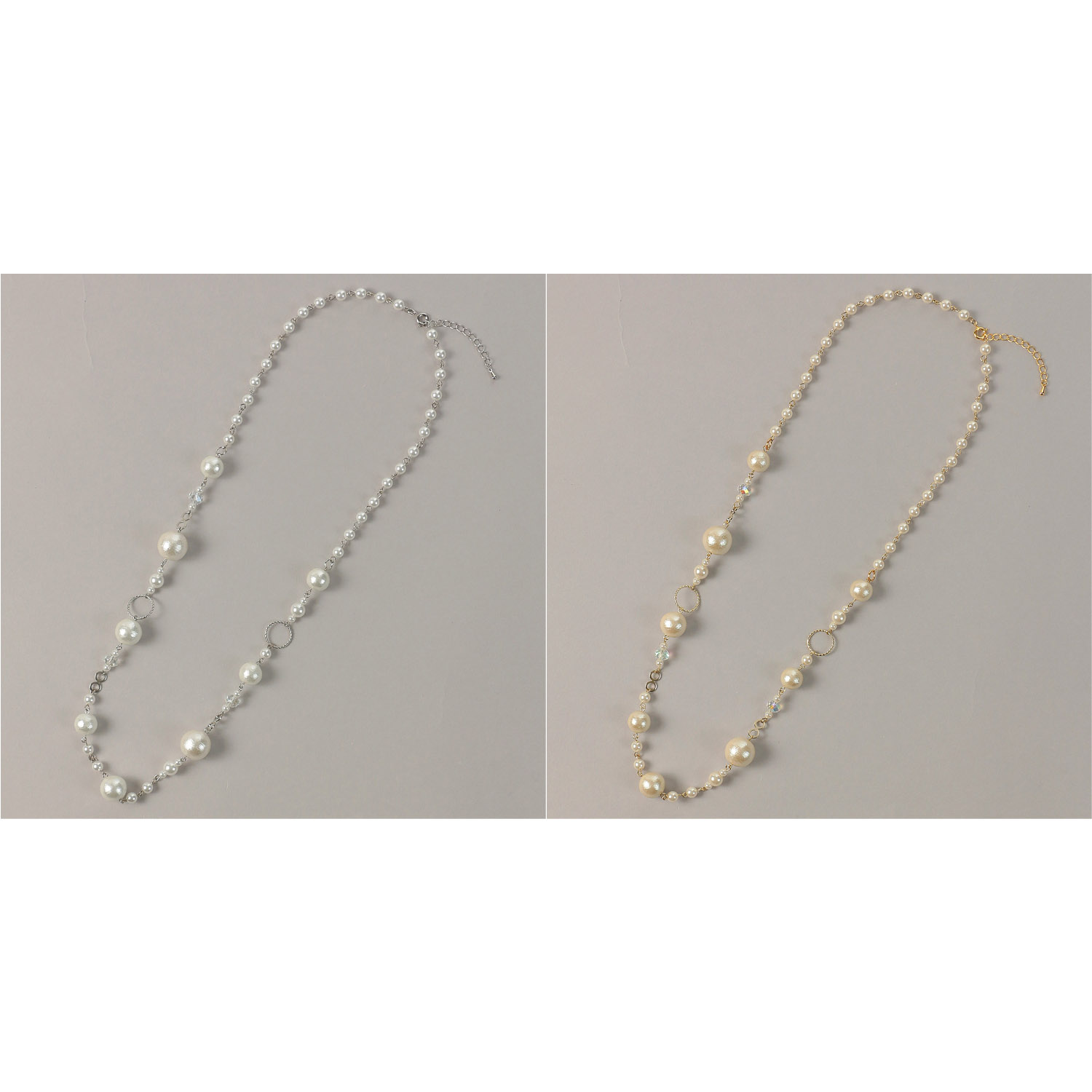 パールロングネックレス