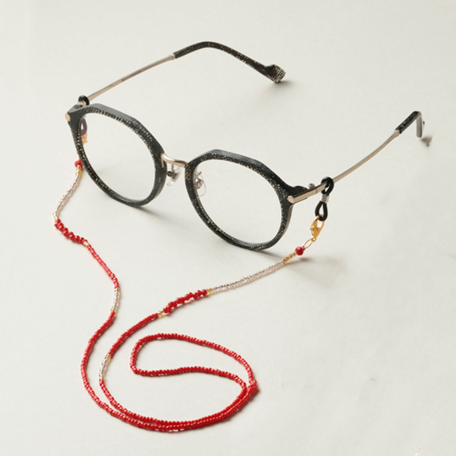 ビーズメガネストラップ - 画像3