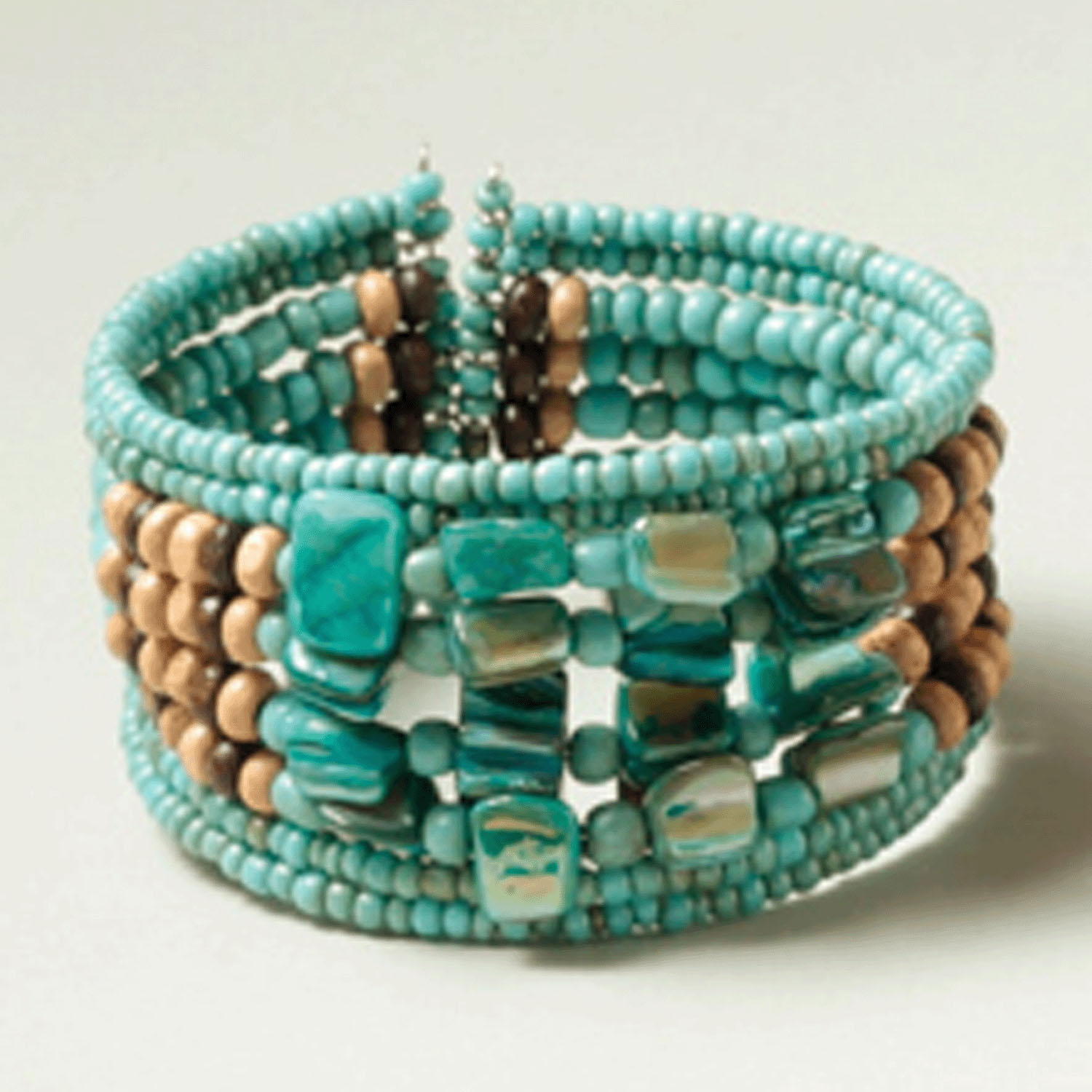 シェルココビーズブレスレット - 画像2