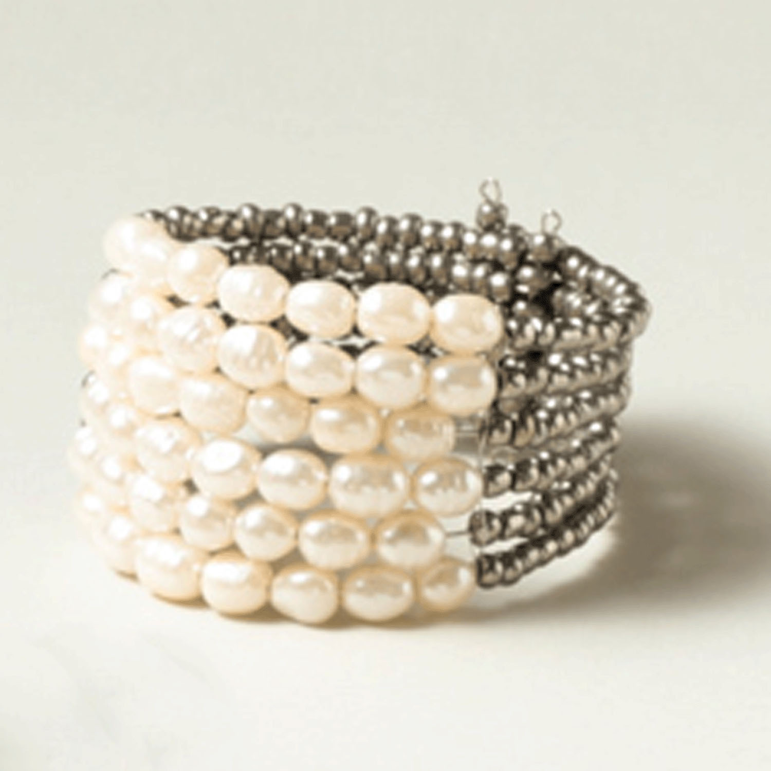 パールビーズブレスレット - 画像3