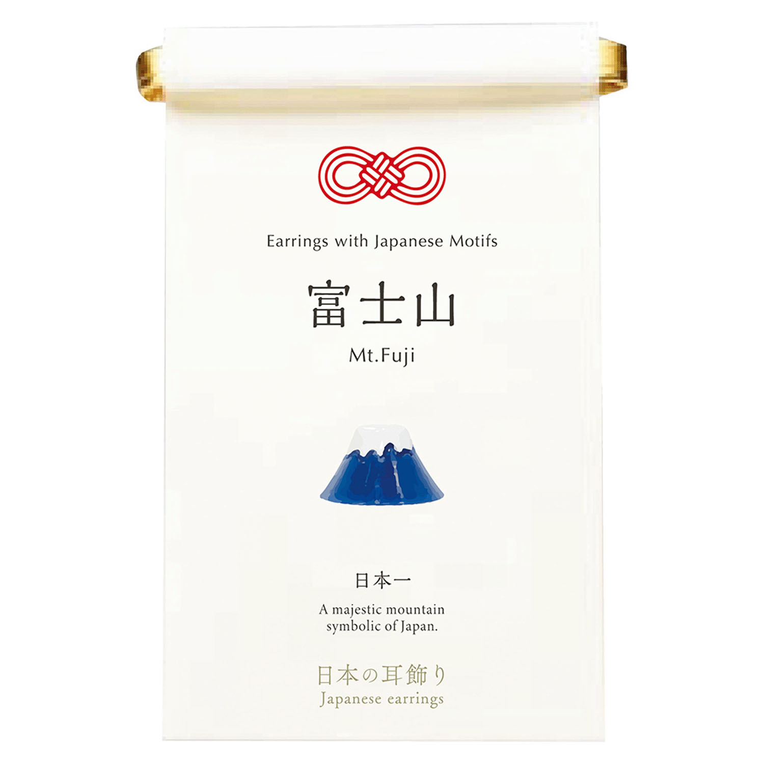 日本の耳飾り 日本代表ピアス