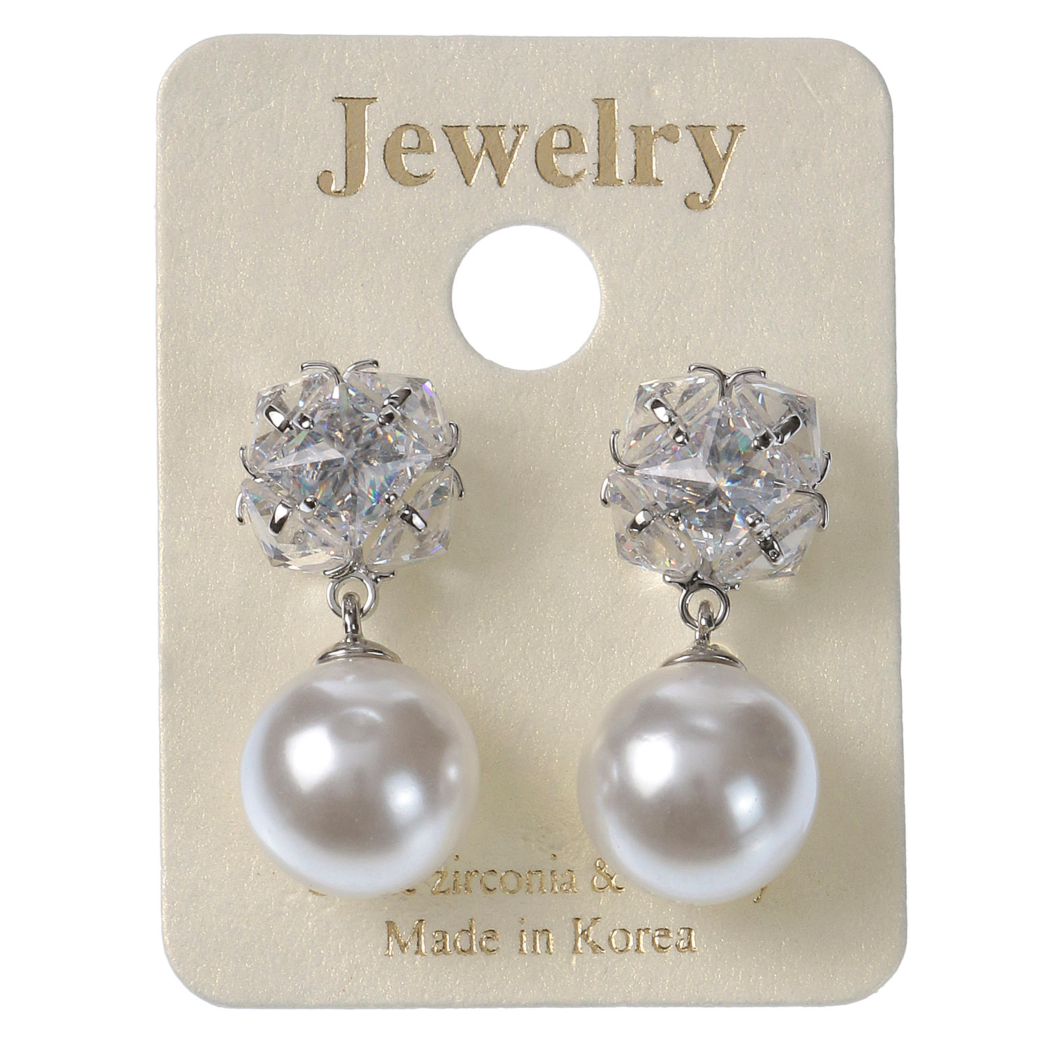 パールビジューピアス