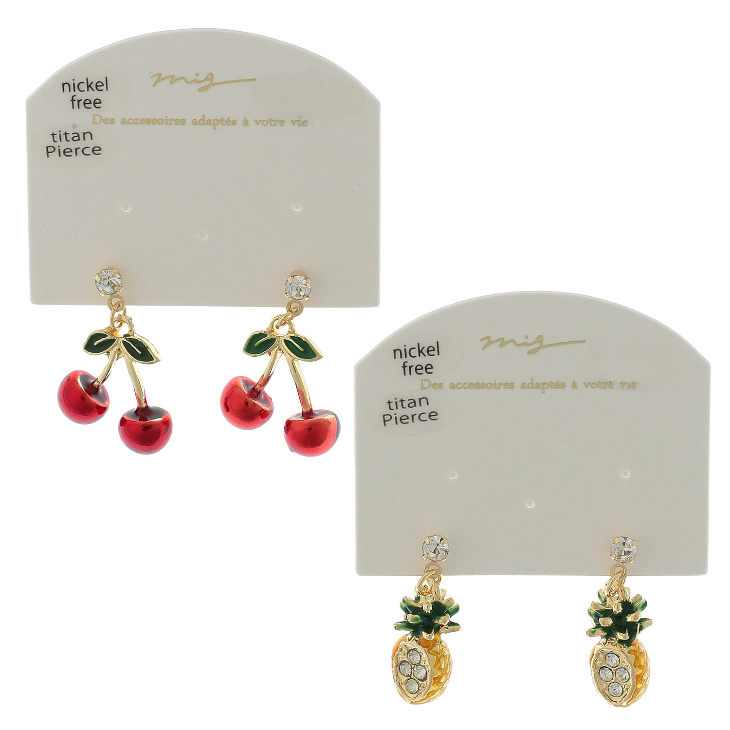 ミニピア25 フルーツピアス