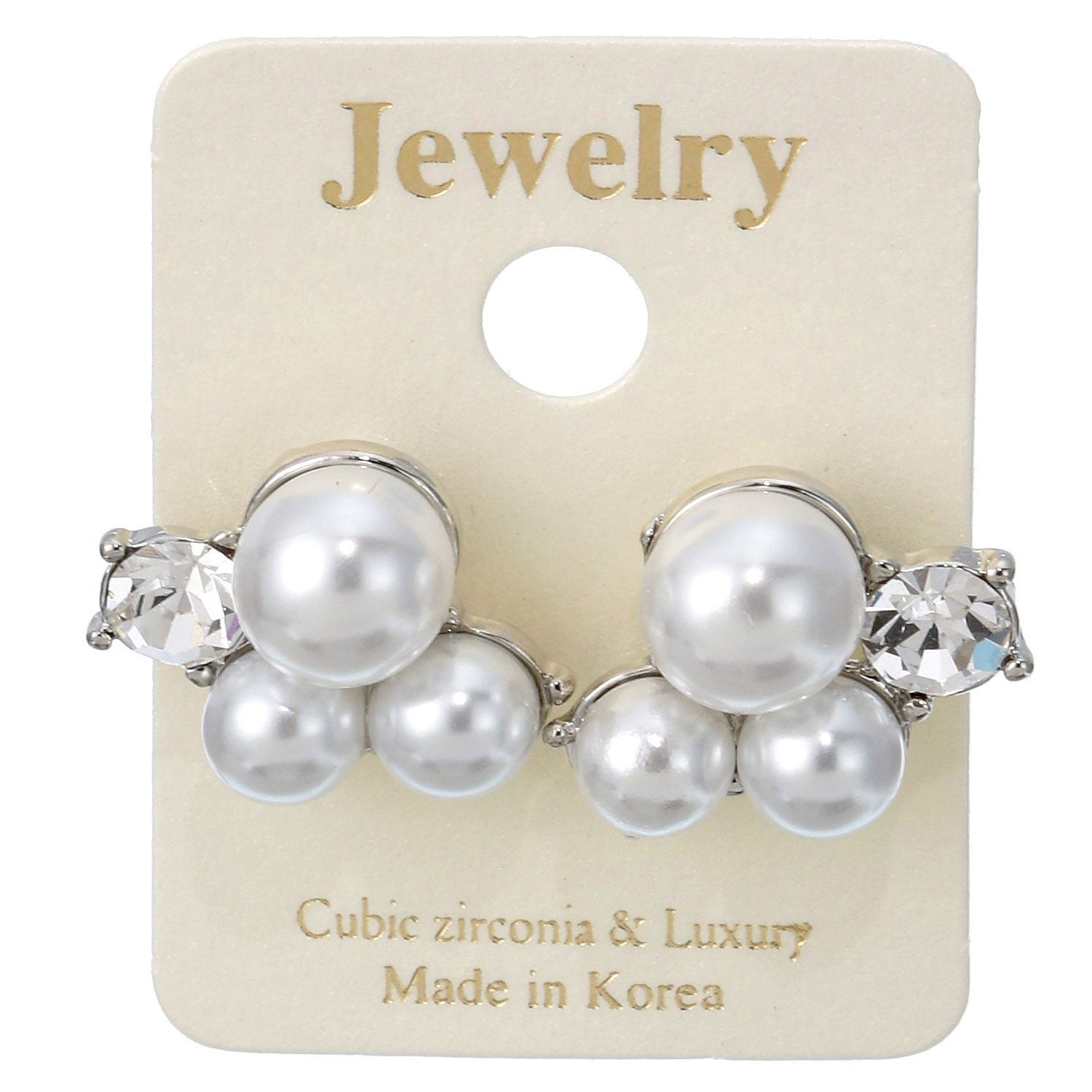 パールビジューピアス