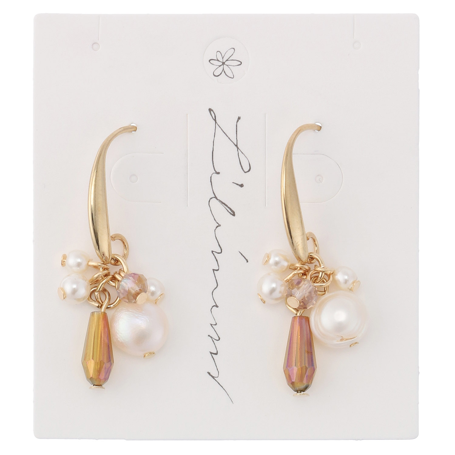 淡水MIXピアス - 画像2