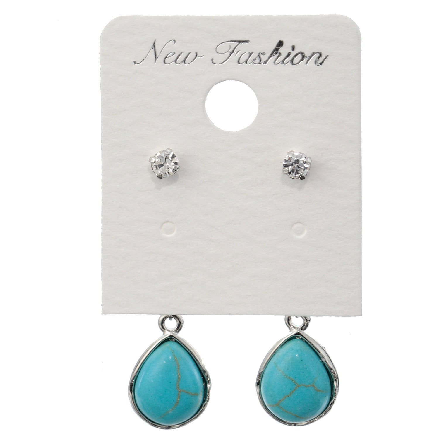 ドロップバックキャッチピアス