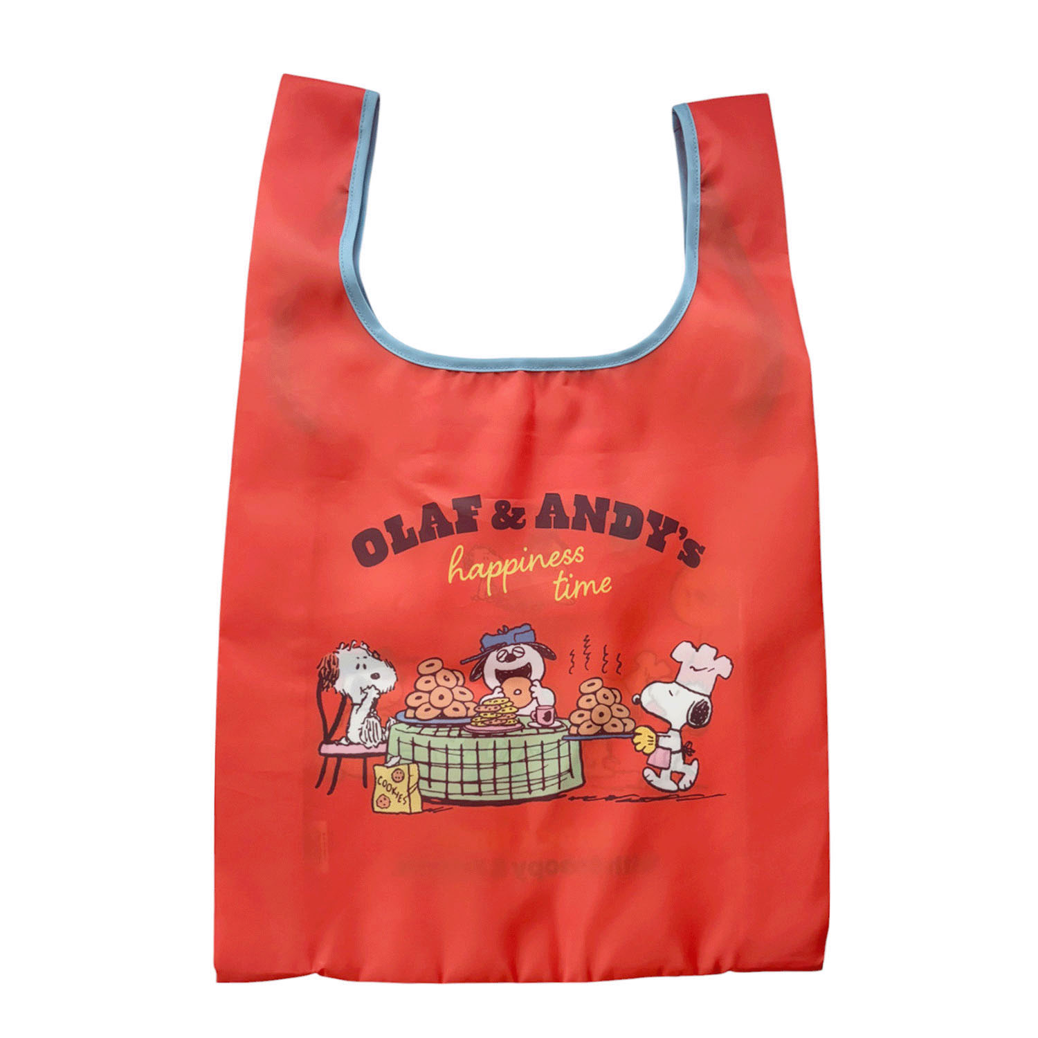 ピーナッツ マルシェショッピングバッグ snack time