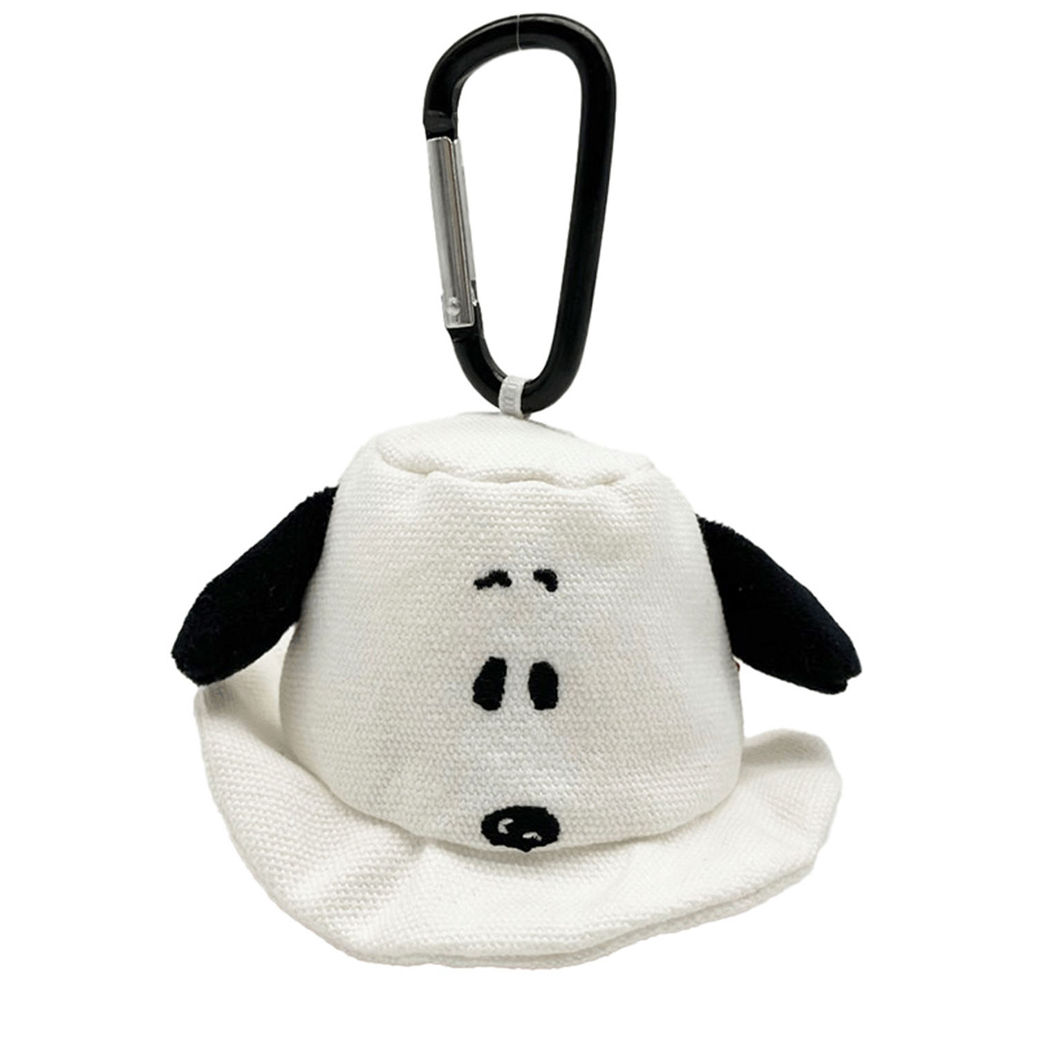 SNOOPY バケットハットポーチ BK