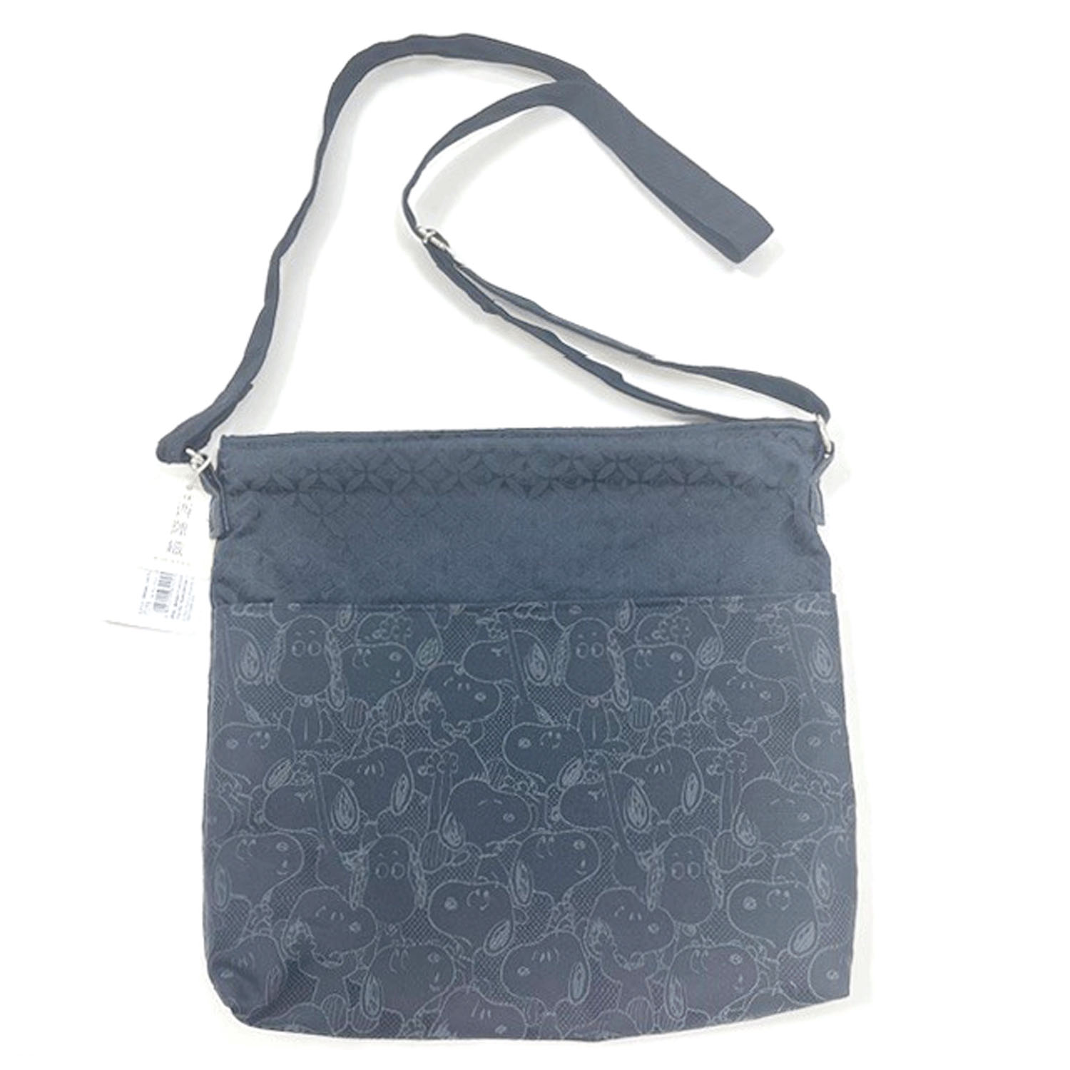 スヌーピー ショルダー ALL STYLE 西陣織シリーズ  ブラック