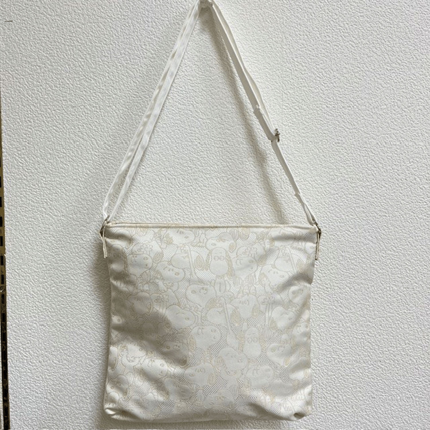 スヌーピー ショルダーALL STYLE 西陣織シリーズ ホワイト - 画像2