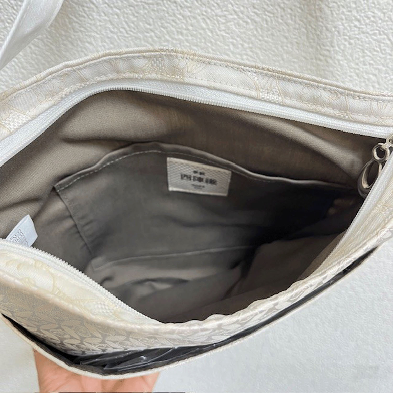 スヌーピー ショルダーALL STYLE 西陣織シリーズ ホワイト - 画像3