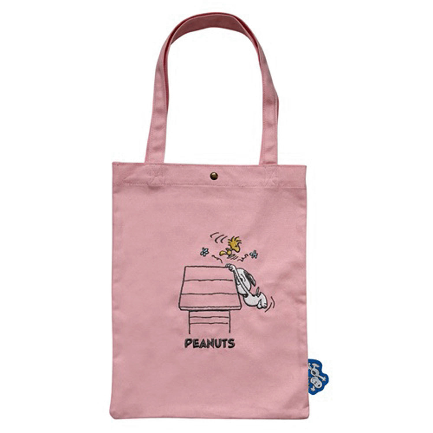 ピーナッツ スヌーピー 刺繍トートバッグ アングリー