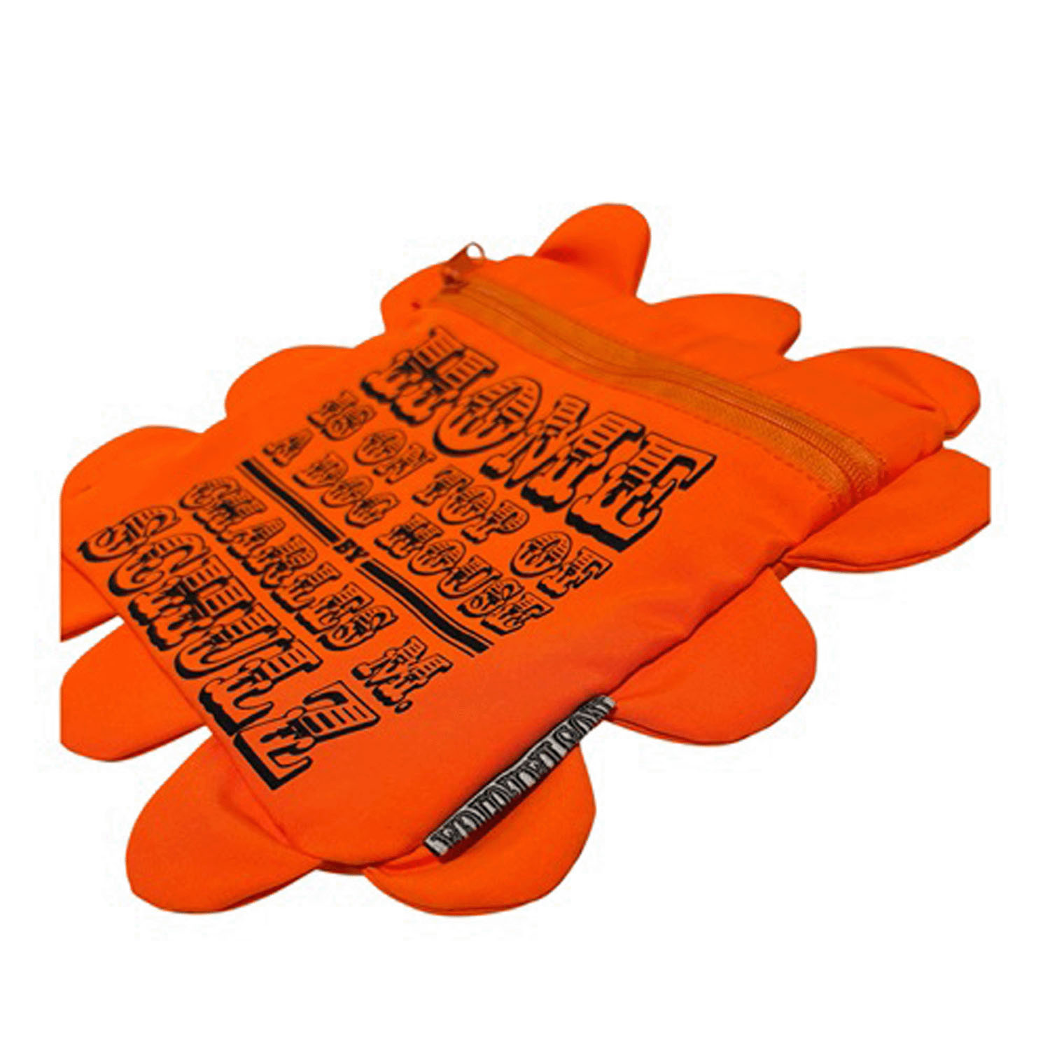 ピーナッツ スヌーピー コスメフリルポーチ オレンジ - 画像3