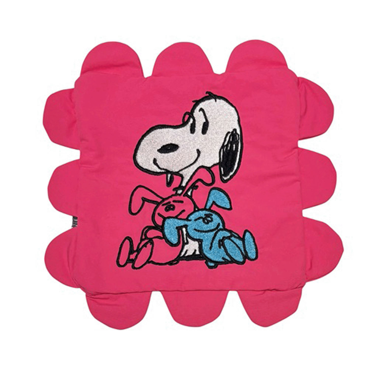 ピーナッツ スヌーピー コスメフリルポーチ ピンク