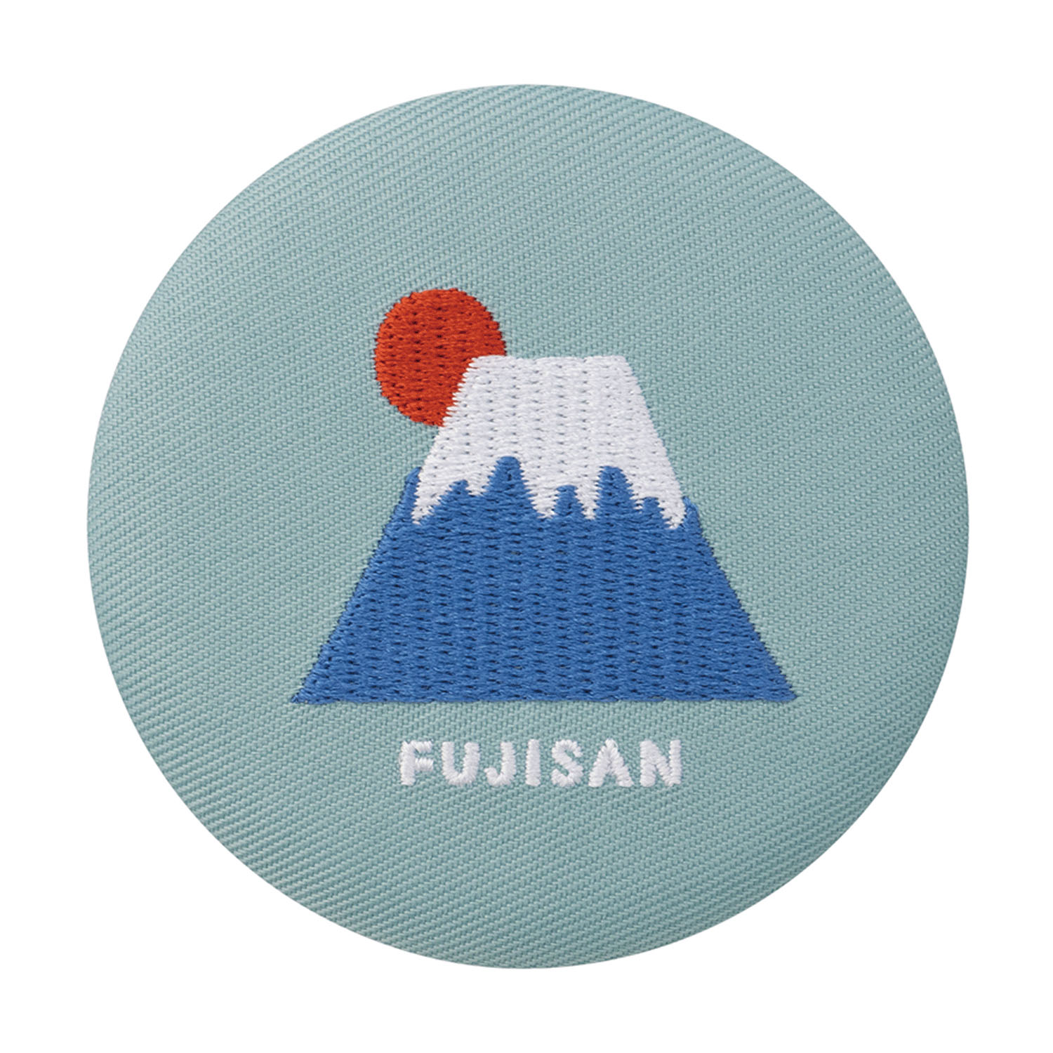 刺繍ミラー 富士山