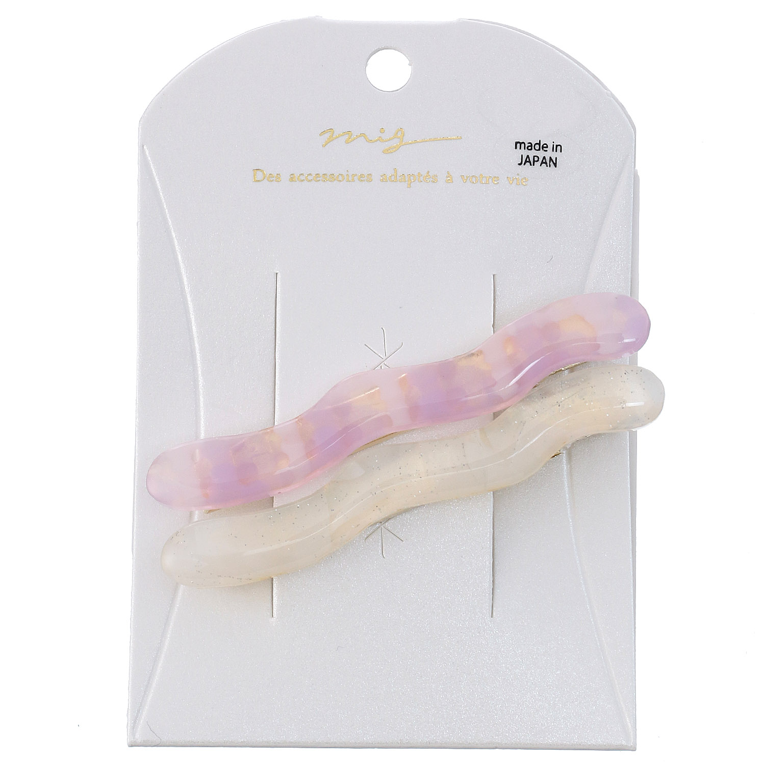 チェクマル26 ヘアクリップ - 画像2