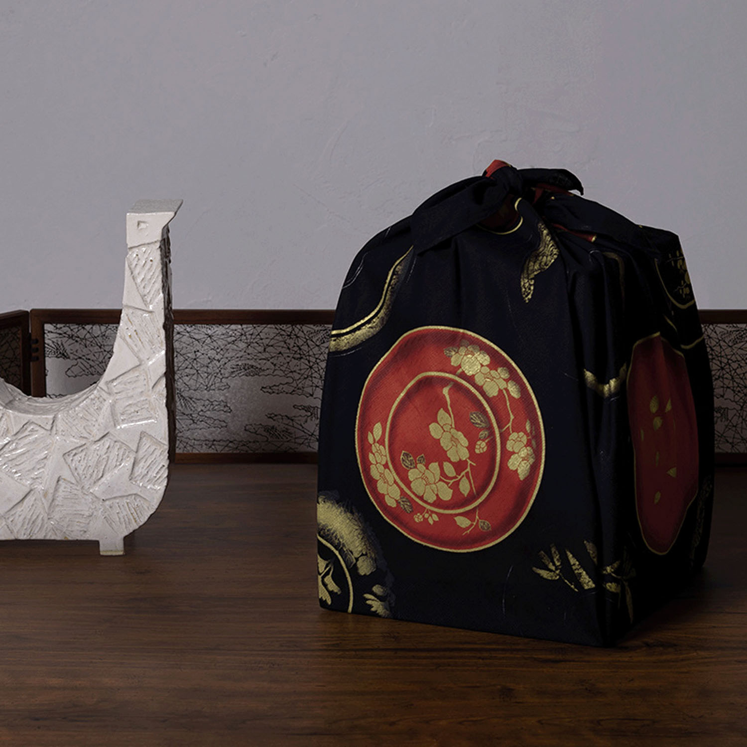 風呂敷120cm 雪月花  椀クロ - 画像6