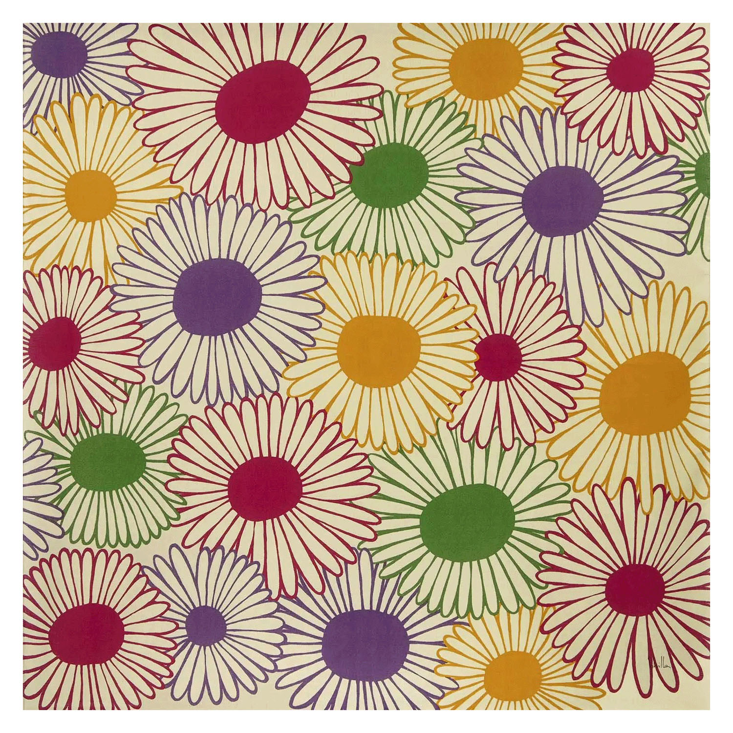 シビラ綿二四巾風呂敷 ヒラソル