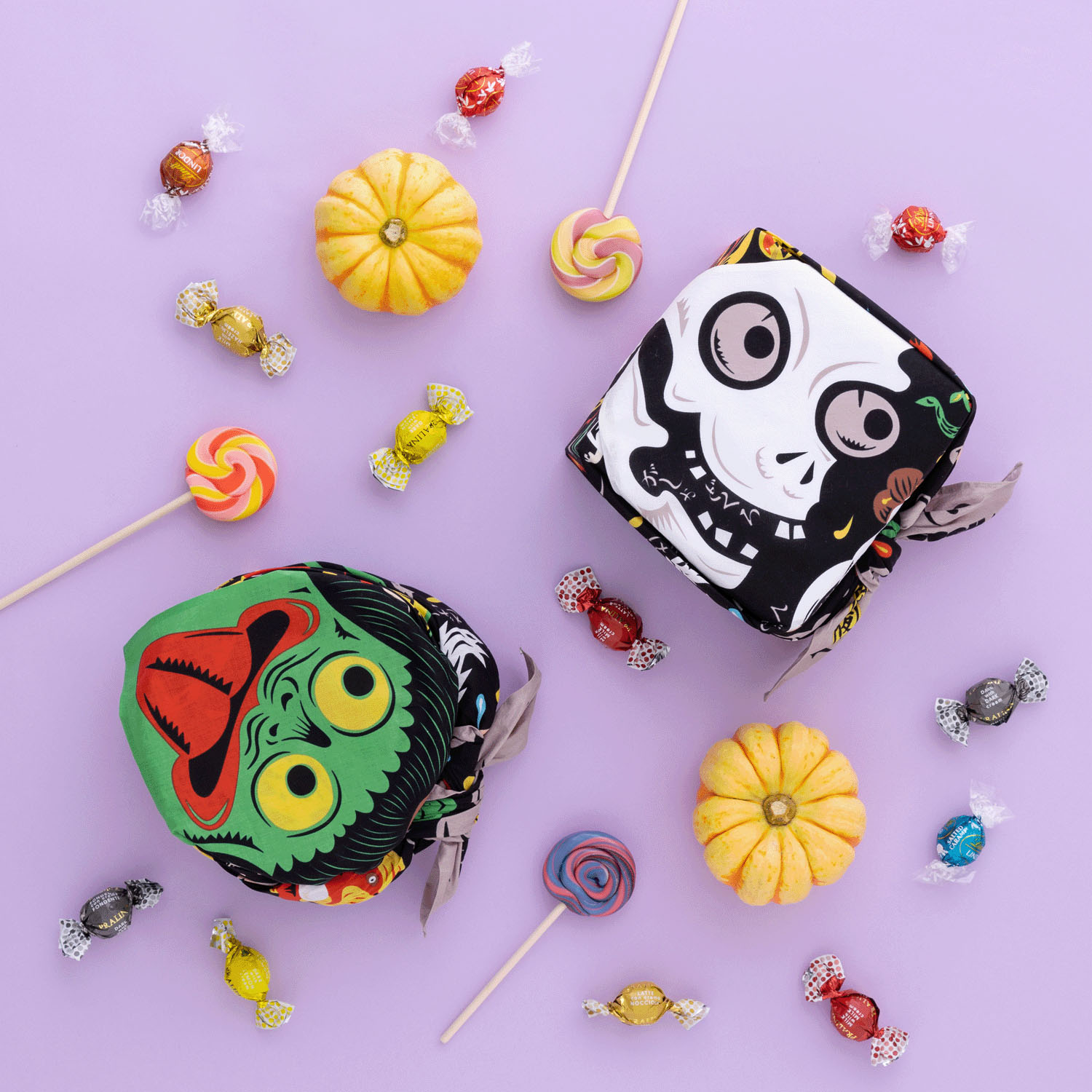 風呂敷70巾 コチャエむすび 妖怪百鬼夜行