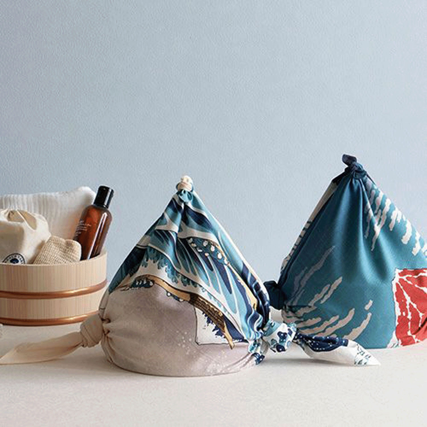 70巾 浪裏に富士 - 画像3