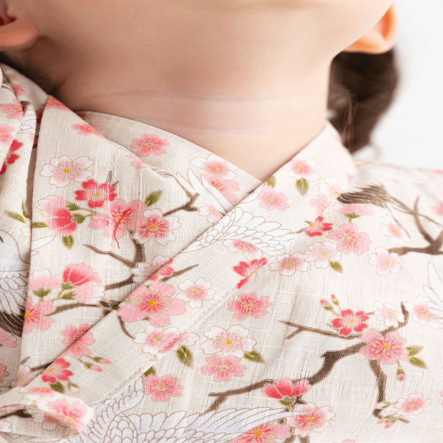 子供用甚平 鶴柄 - 画像5