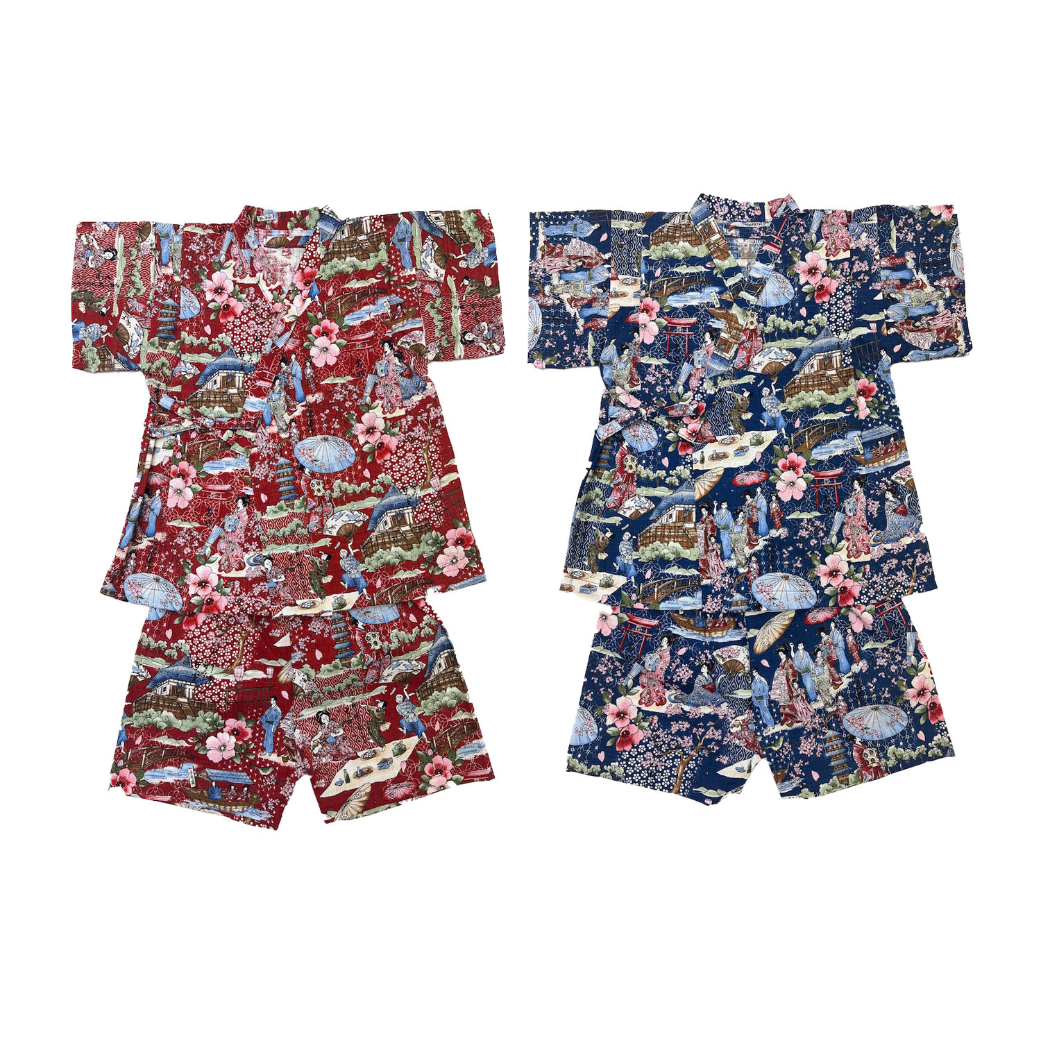 子供用甚平 和装柄